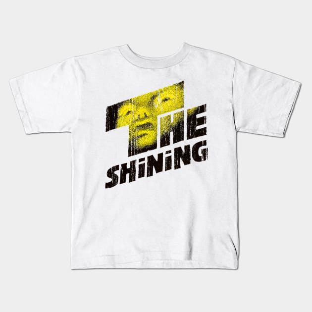 Vintage the shining Kids T-Shirt by mirgasuga